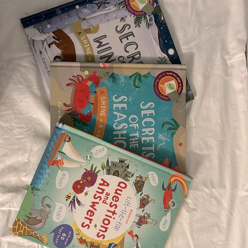 3 books sold by Usborne